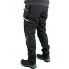 Portwest DX4 4-Way Stretch Fabric Work Trousers with Detachable Holster Pockets - Black 32w