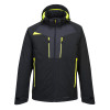 Portwest DX460 DX4 Pro Stretch Hi Vis Waterproof Winter Jacket Black Large