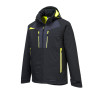 Portwest DX460 DX4 Pro Stretch Hi Vis Waterproof Winter Jacket Black Large