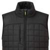 Portwest PW339 PW3 Square Baffle Thermal Bodywarmer Gilet Black Small