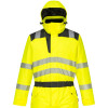 Portwest Premium PW3 Hi-Vis Winter Coverall - Yellow / Black - Large