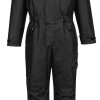 Portwest PW359 Winter Waterproof Coverall Overalls Black Small