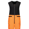 Portwest T150 PW3 Hi Vis Waterproof Rain Salopettes Trousers Orange / Black Large