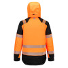 Portwest T160 PW3 Hi Performance Hi Vis Waterproof Winter Jacket Orange / Black Large