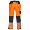 Portwest T501 PW3 Hi Vis Work Trousers with Holster Pockets