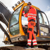 Portwest PW3 Pro Hi Vis Holster Work Trouser - Orange / Black - 32w Reg / Tall