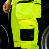 Portwest PW3 Pro Hi Vis Holster Work Trouser - Yellow / Black - 34w Reg / Tall