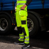 Portwest PW3 Pro Hi Vis Holster Work Trouser - Yellow / Black - 34w Reg / Tall