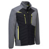 Portwest DX471 Premium Hybrid Baffle Work Jacket Metal Grey Size Large