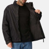 Regatta Pro Dover Fleece Lined Waterproof Bomber Jacket Black / Ash Large