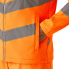 Regatta TRA712 Men's Ablaze 2 Layer Softshell Jacket Class 3 Orange Large