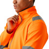 Regatta TRA712 Men's Ablaze 2 Layer Softshell Jacket Class 3 Orange Large