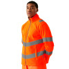 Regatta TRF648 Men's Pro Thor Contract Fleece Class 3 - Orange Large