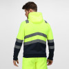 Regatta TRF663 Men's Two Tone Hi Vis Overhead Hoodie Class 2 - Yellow Medium