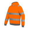 Regatta Men's Hi-Vis Pro Contract Hoodie Orange Size Large