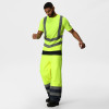 Regatta Professional TRS194 Hi Vis T-Shirt Class 2 - Yellow / Navy Size Medium