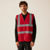 Regatta Professional TRS198 Hi Vis Identity Vest True Red Size Large