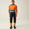 Regatta Professional TRS280 X-Pro Hi Vis T-Shirt Class 1 - Orange Large