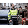 Regatta TRF780 Men's Two Tone X-Pro Hi Vis Hoodie Class 2 - Yellow / Black Large