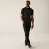 Regatta Pro TRS101 Men's Pique Polo Shirt - Black Large
