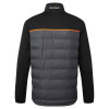 Portwest S381 Hybrid Baffle Jacket Insulated Modern Fit Black/Grey Size Medium