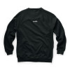 Scruffs Eco Worker Sweatshirt with Breathable Cotton Rich Fabric Black Size Small