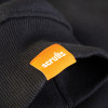 Scruffs Eco Worker Sweatshirt with Breathable Cotton Rich Fabric Black Size Small