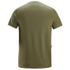 Snickers 2556 Stay Fresh T-Shirt - Khaki Green Size Large