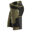 Snickers 6141 Allroundwork Holster Pockets Stretch Fabric Shorts - Khaki Green - Size 50 35" Waist