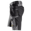 Snickers 6175 Allroundwork Holster Pockets 4-Way Stretch Fabric Shorts - Steel Grey - Size 50 35" Waist