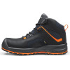 Snickers Solid Gear SG73004 Falcon 2 Mid S3S Safety Boots Black / Orange Size 40 UK6