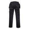 Portwest T602 PW3 Work Trousers with Holster Pockets Black Size 34w
