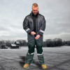 Double Cross Winter Waterproof Padded Coverall