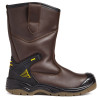 Apache AP305 Waterproof Brown Leather Safety Rigger Boots