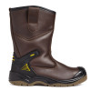 Apache AP305 Waterproof Brown Leather Safety Rigger Boots