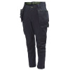 Apache Calgary Holster Work Trousers - Extreme 4x Stretch - Slim Fit - Black 32w Short Leg