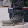 Apache Chilliwack Pro S7 Waterproof Safety Boots with Side Zip Black Size 9