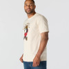 Carhartt 107051 Relaxed Fit Graphic Print T-Shirt Oat Milk Small