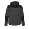 Portwest KX3 Borg Fleece Jacket - Black / Grey - Large