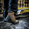 Buckler Buckbootz Buckshot BSH011 Waterproof High-Leg Safety Boots Brown Size 7