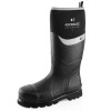Buckler Buckbootz BBZ6000 Safety Wellington Boots Neoprene / Rubber Cold Insulated Black Size 9