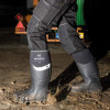 Buckler Buckbootz BBZ6000 Safety Wellington Boots Neoprene / Rubber Cold Insulated Black Size 9