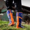Buckler Buckbootz BBZ8000 Safety Wellington Boots Neoprene / Rubber Cold Insulated Blue/Orange Size 08