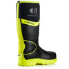 Buckler Buckbootz BBZ8000 Safety Wellington Boots Neoprene / Rubber Cold Insulated Black/Yellow Size 10