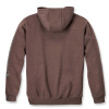 Carhartt K288 Hoodie with Logo Print on Sleeve Midweight Sweatshirt in Mocha Heather Size Large