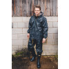 JCB Rain Suit - Two Piece Jacket & Trouser Set - Black