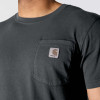 Carhartt 106252 Irvine Relaxed Fit Garment Dyed Pocket T-Shirt Shadow Small