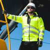 Portwest T400 - PW3 - Hi Viz Winter Jacket - Yellow / Black - Medium