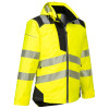 Portwest T400 - PW3 - Hi Viz Winter Jacket - Yellow / Black - Medium