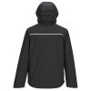 Portwest DX463 Pro DX4 Rain Jacket - Stretch Fabric Waterproof Jacket - Black - Large